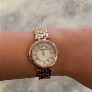 BRAND NEW Anne Klein Gold Chain Watch